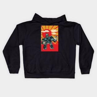 City Hall 1885 Bright Sun Kids Hoodie